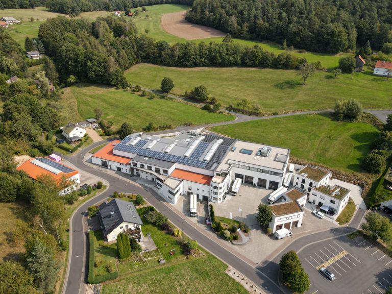 Wäscherei Diener Fulda/Ebersburg Luftbild Frühling 3